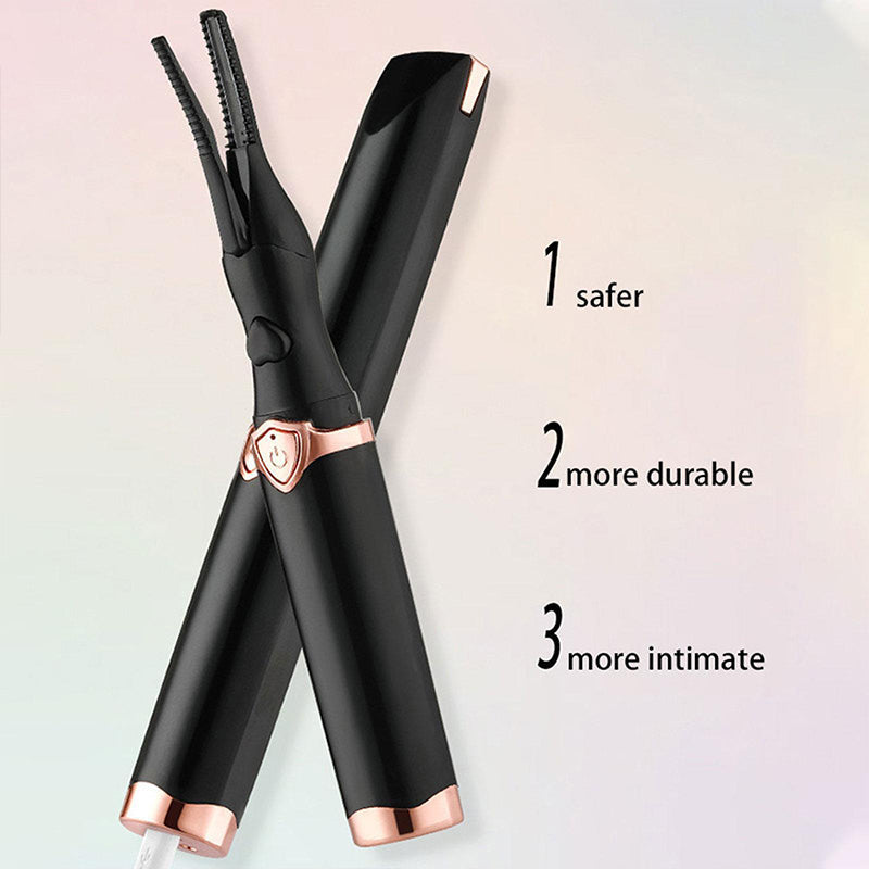 ✨Heated Eyelash Curler for Long-lasting Natural Curling