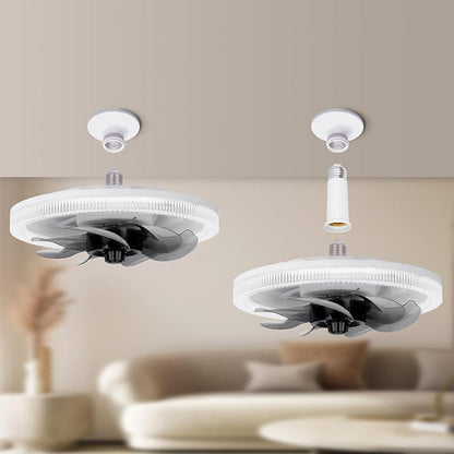 🍃2-in-1 Mute Adjustable Fan Light with Remote Control🌿