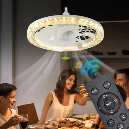 🍃2-in-1 Mute Adjustable Fan Light with Remote Control🌿