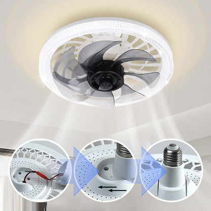 🍃2-in-1 Mute Adjustable Fan Light with Remote Control🌿