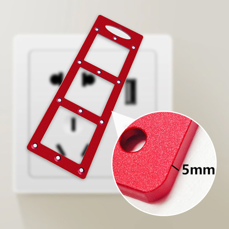 86 Type Sockets Aluminum Alloy Slotting Template