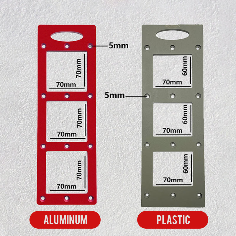 86 Type Sockets Aluminum Alloy Slotting Template