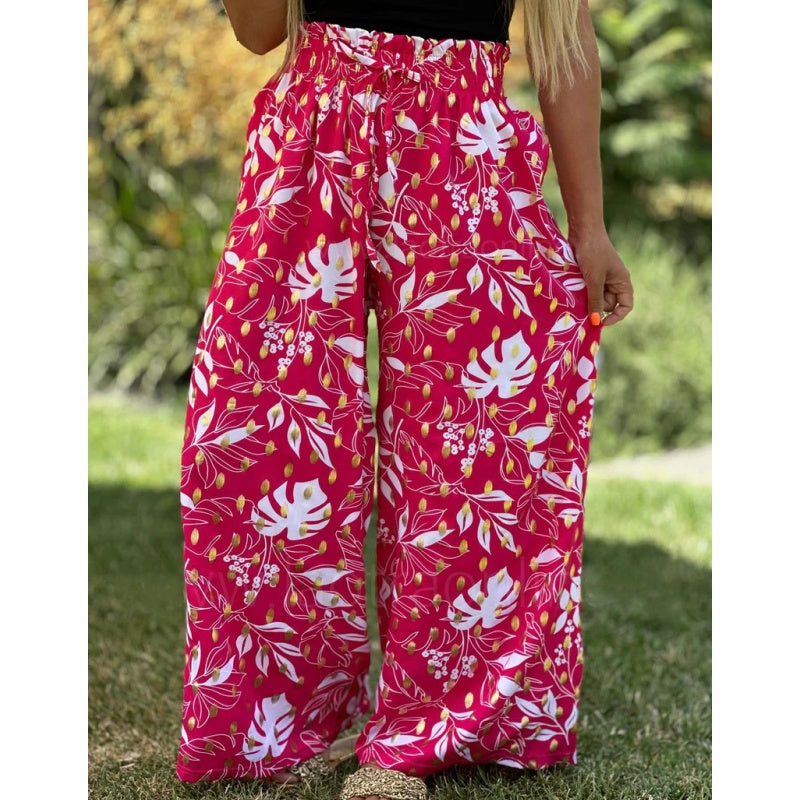 🍃Women's Printed Wide Leg Pants