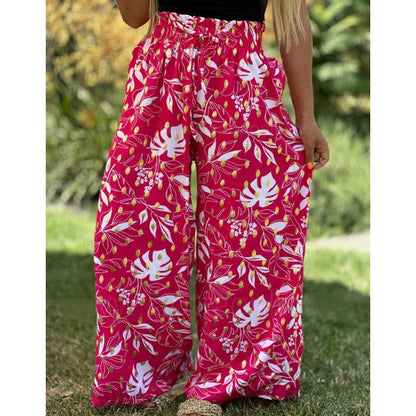 🍃Women's Printed Wide Leg Pants