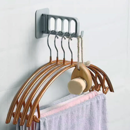 🔥Multi-purpose Space Saving 4 Holes Hangers for Clothes