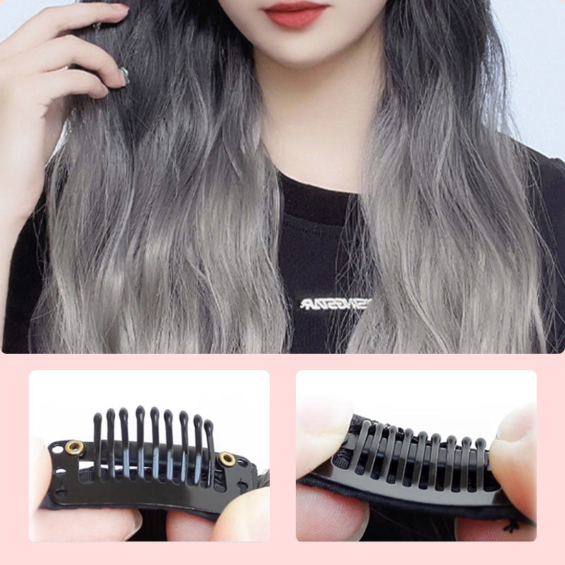 🌈🍃Gradient Color Curly Wig Piece✨