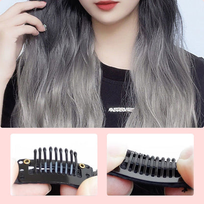 🌈🍃Gradient Color Curly Wig Piece✨