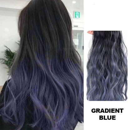 🌈🍃Gradient Color Curly Wig Piece✨