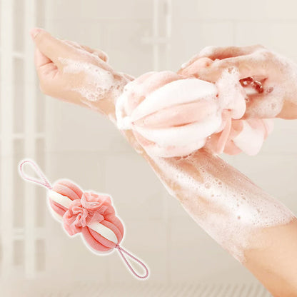 🛁Stretchable Long Bath Sponge with Rope Handle🍃