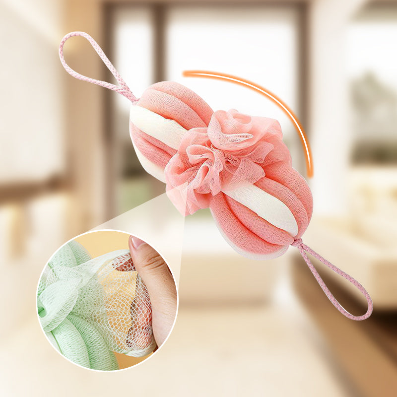 🛁Stretchable Long Bath Sponge with Rope Handle🍃