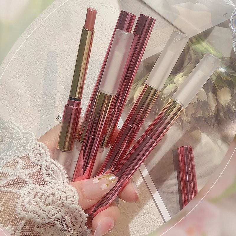 Double-head Raincoat Jelly Lipstick