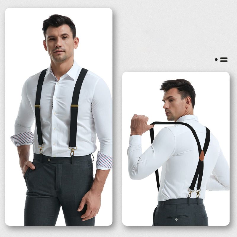 🍂Leather Suspenders for handsome & Love