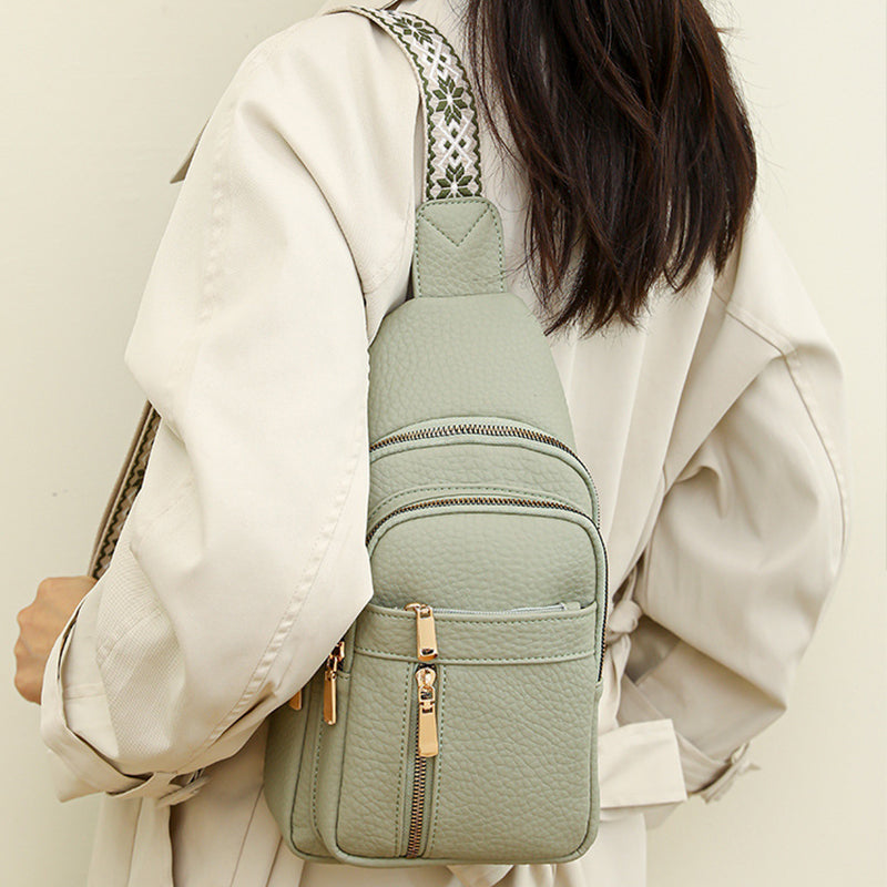 💥Hot Sales-49% OFF🍂Women's Fashion Casual Solid Color Crossbody Bag