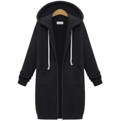 Women's Long Hooded Sweatshirt