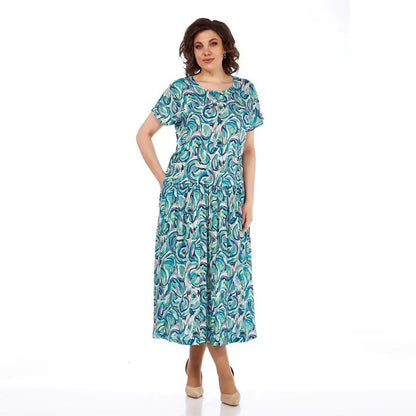 🔥Promotion - 49% discount🎉Summer Patterned Chiffon Dress