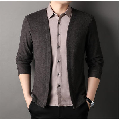 💥Sale 49% off🍃Men's False two-piece knit shirt