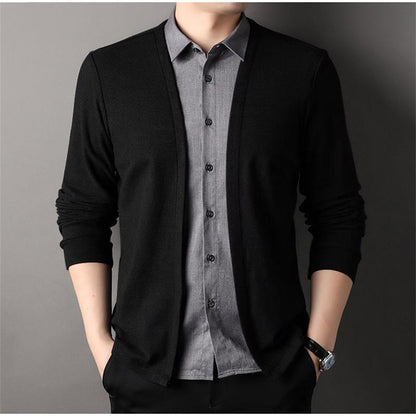 💥Sale 49% off🍃Men's False two-piece knit shirt