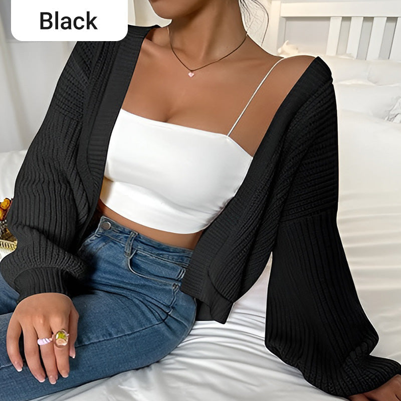 💥Sale 49% discount💕Knitted Oversize Contrast Color Cardigan