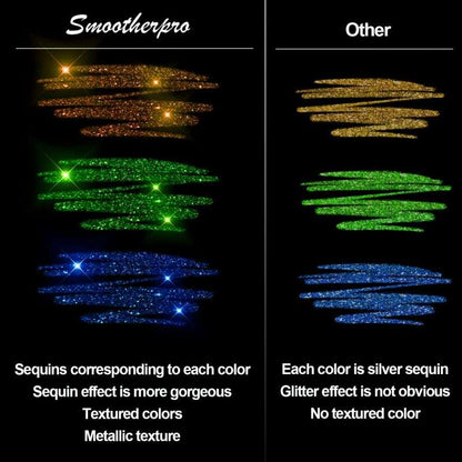 💥 Last Day! Special Sale 🎁Glitter Gel Pen Set – Smooth Writing 🎨