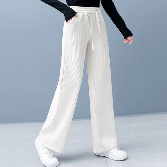 💥Hot Sales - 49% OFF💕Cozy Chic Wide-Leg Drawstring Pants