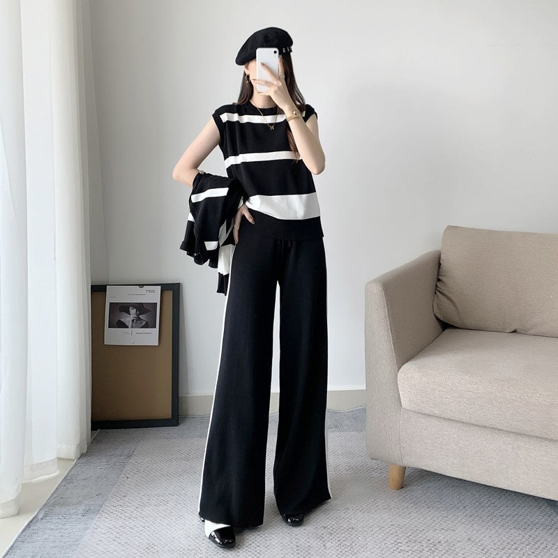 💥Hot Sales - 49% OFF🔥Women's 3-Piece Knit Lounge Set