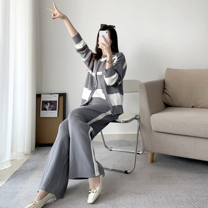 💥Hot Sales - 49% OFF🔥Women's 3-Piece Knit Lounge Set