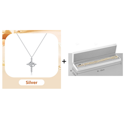 ✨The Forever Cross & Crown Necklace👑