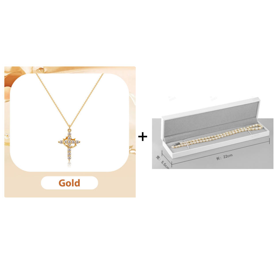 ✨The Forever Cross & Crown Necklace👑