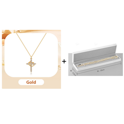 ✨The Forever Cross & Crown Necklace👑