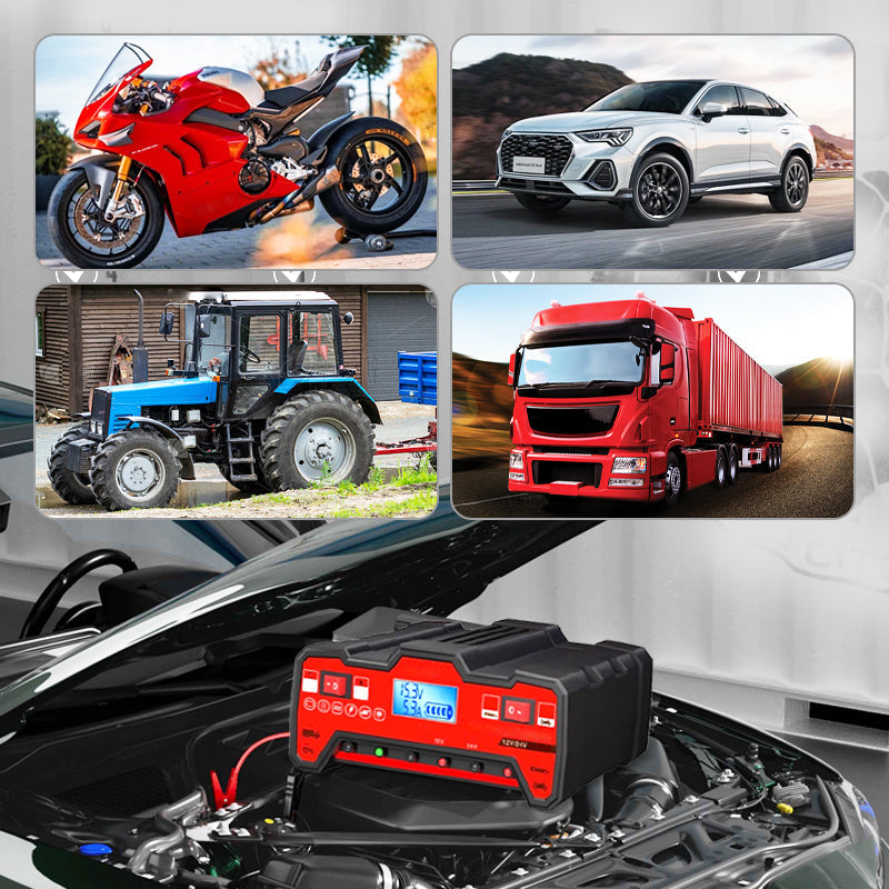 💥Automotive Intelligent Pulse Repair Battery Charger