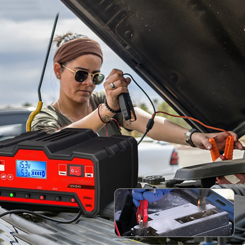 💥Automotive Intelligent Pulse Repair Battery Charger