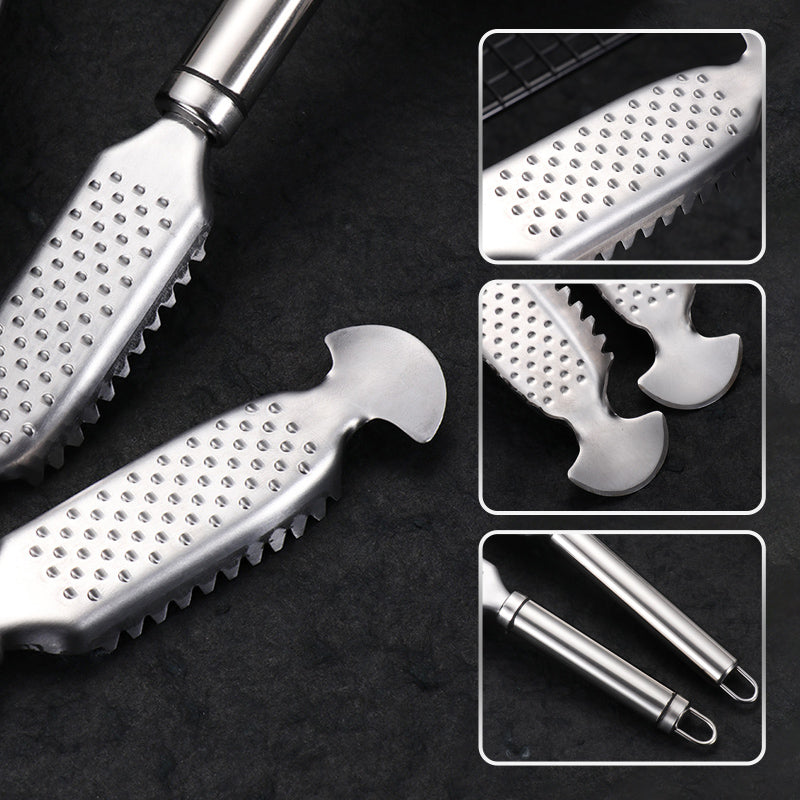 💥Hot Sales-49% OFF🐟Sharp Stainless Steel Fish Scaler