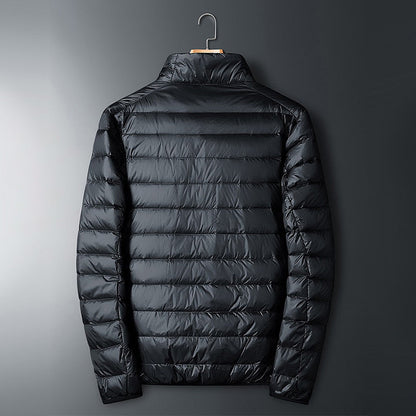 🍂Hot Sales💥Men's Thickened Warm Short Jacket with Stand Collar