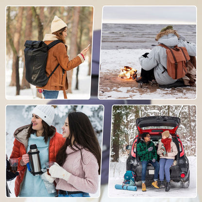 ❄️Winter Special Offer🍂-Windproof Full Cover Outdoor Riding Mask with Glasses