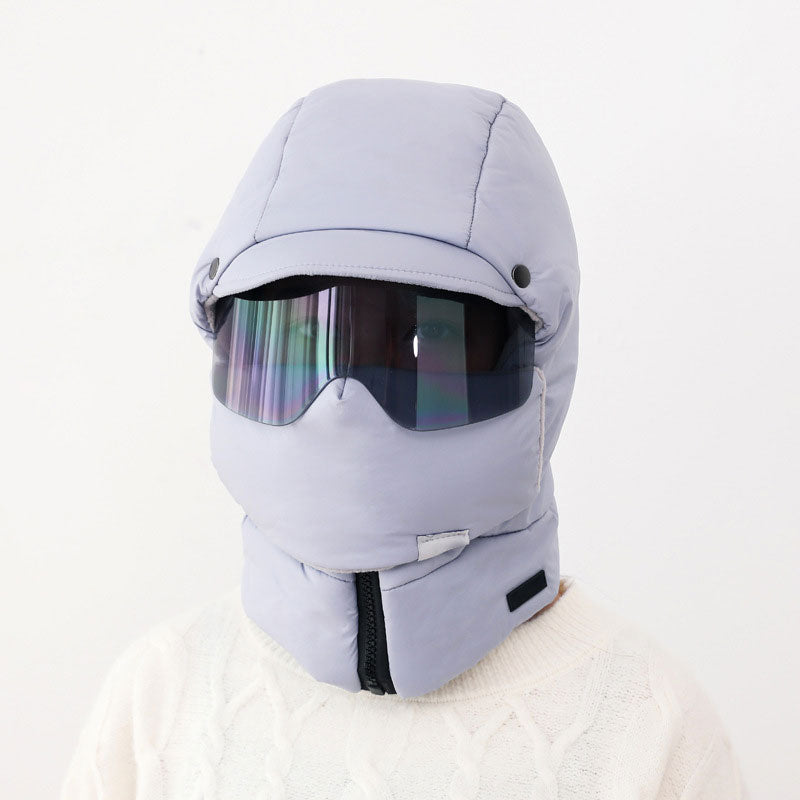 ❄️Winter Special Offer🍂-Windproof Full Cover Outdoor Riding Mask with Glasses