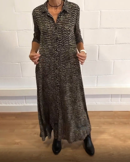 ⏳Limited Sale 49% OFF🌸Elegant Slim Lapel Pocket Dress