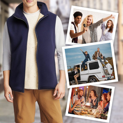 💥Limit Time 49% OFF🎉Men's Full-Zip Lined Vest