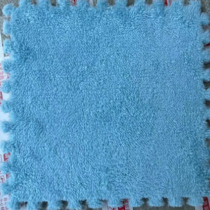 💥Plush patchwork foam floor mat🍂