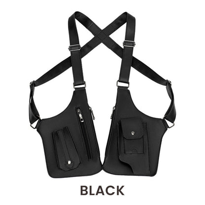 💥Big Sale🍂Men's Anti-Theft Multi-Pocket Double-shoulder Tactical Bag