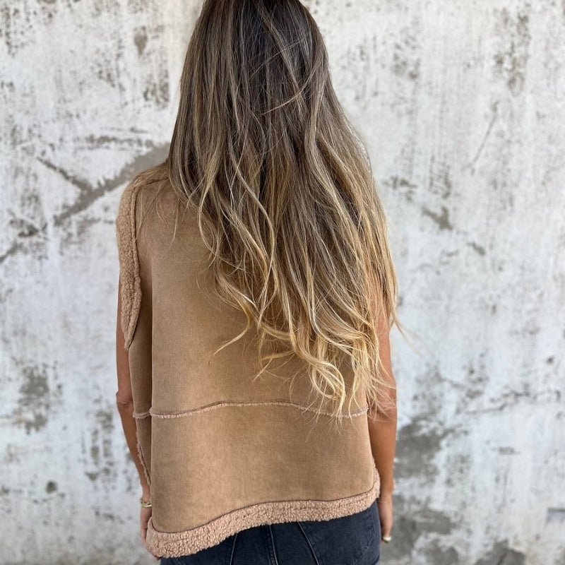 🍂Women's Button-Down Plush Lined Vest