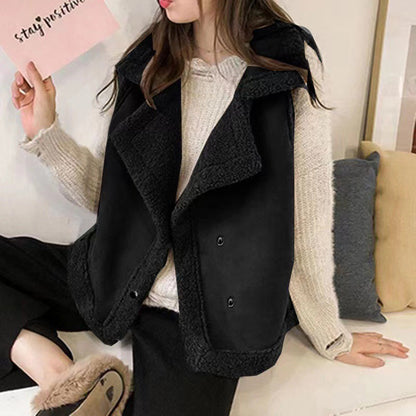 🍂Women's Button-Down Plush Lined Vest