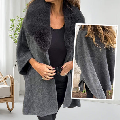 🔥Hot Sale 49% off 🧥 Women's Hair Collar Down Coat
