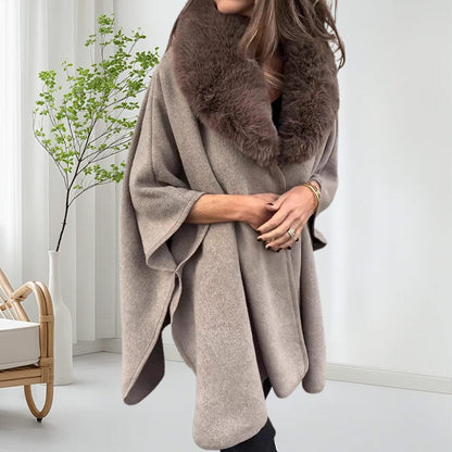 🔥Hot Sale 49% off 🧥 Women's Hair Collar Down Coat