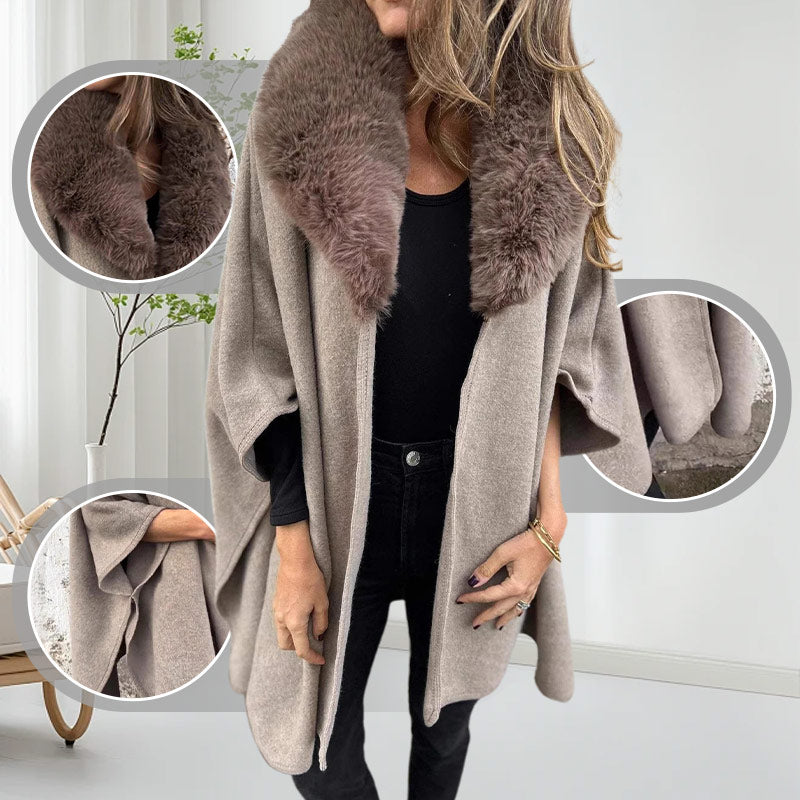 🔥Hot Sale 49% off 🧥 Women's Hair Collar Down Coat