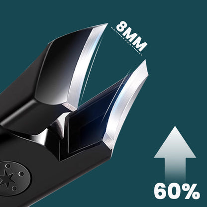 💥Wide Mouth Angled Nail Clippers --🍃Anti-Splash & Heavy Duty✨