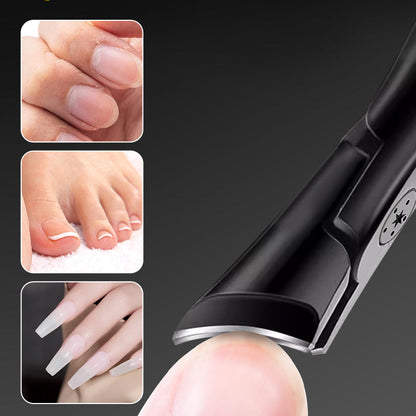 💥Wide Mouth Angled Nail Clippers --🍃Anti-Splash & Heavy Duty✨