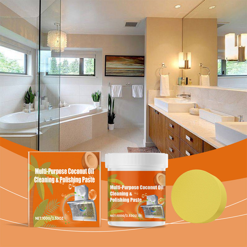 🍃Coconut Oil Kitchen Cleaner Paste