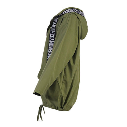 🍂Women's Casual Zip Up Hooded Raincoat Jacket✨