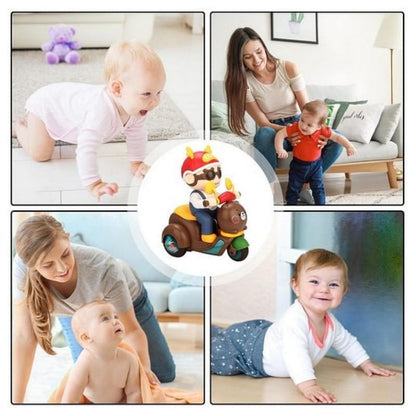 💥Musical Stunt Tricycle Toy with Led Lights