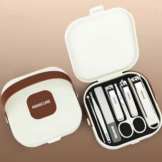 💥Hot Sale✂️Portable 7-PCS Nail Clipper Manicure Set